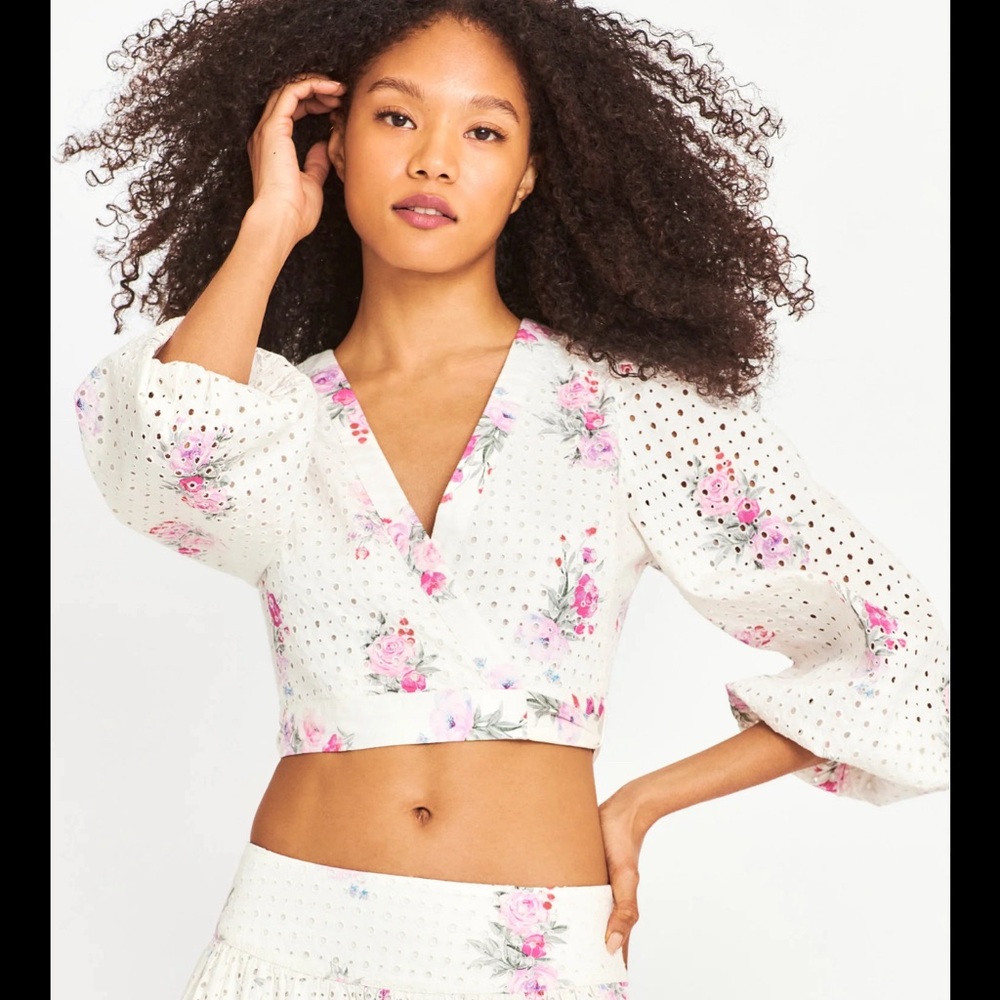 Loveshackfancy Kinza top